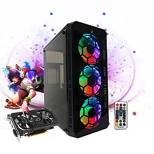 Pc Gamer Megatumii Tower 01 Intel I3 9100F, 2x4gb Hd 1TB Gtx 1650