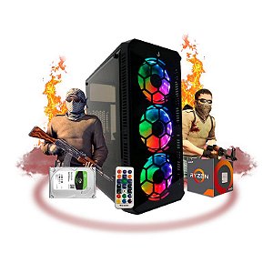 PC GAMER MEGATUMII FIRST PLACE RGB HD AMD RYZEN 3 3200G 8GB 2x4 HD 500