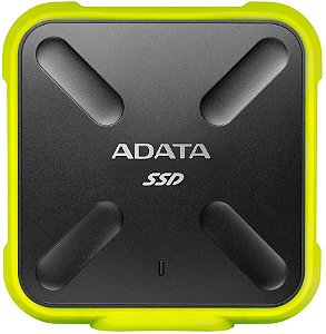 SSD External Amarelo ADATA 512GB ASD700 ASD700-512GU31-CYL