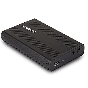 Case para HD Externo 3,5 USB 2.0 - Maxprint – 60000019