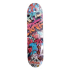 Skate Grafitti para Iniciante Completo Madeira 80 cm