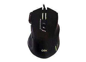 Mouse Gamer 8 Botões Macro 4000dpi Led Rgb Weapon Ms317 Oex