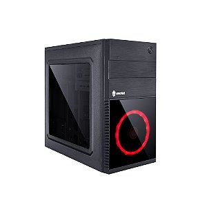 Gabinete Gamer Evolut Shin 1 Fan Led Acrílico Eg-804