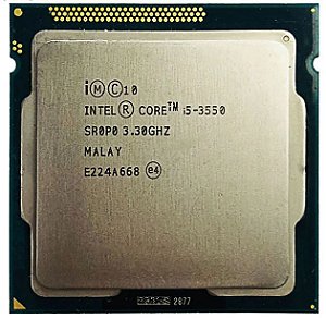 Processador Intel Core I5 3550 Lga 1155 3.3 -3.7ghz 6mb