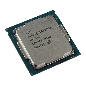 Processador Intel Core i3 9100F 3.6Ghz 9ª Geração