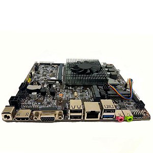 Placa Mãe Mini-itx J1800 Com Processador Hdmi Vga