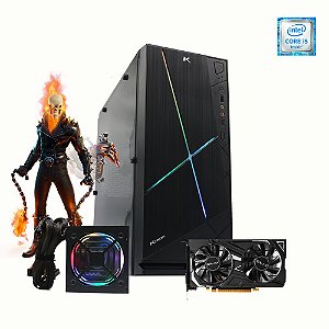 Pc Gamer Intel Fantasy I5-9400F 8gb SSD 480gb Placa Gtx 1650