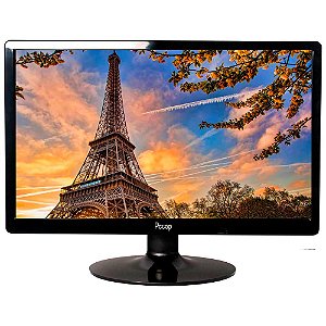 Monitor LED 19 Widescreen HDMI - Preto
