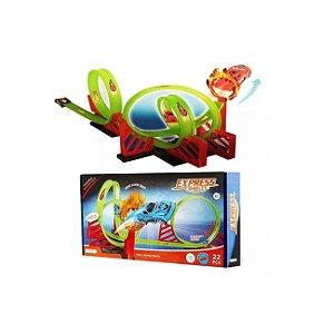 Pista Super Track com Loop - 1 carrinho - BR1016