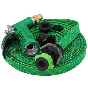 Mangueira Flexível Rev Nylon trançado bico Regulável 10m