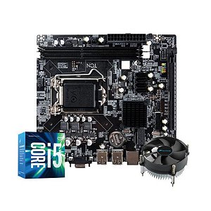 Kit Upgrade Gamer Megatumii Intel i5 Placa e Cooler