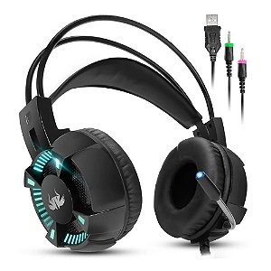 Headset Gamer 7.1 com Led -  KP-464 - Knup