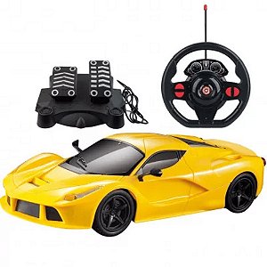 Carrinhos De Controle Remoto Racing Control SpeedX Amarelo