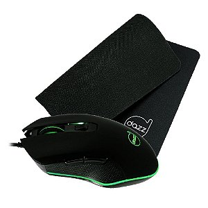 Kit Gamer Death Fire Mouse 3200dpi + Mousepad
