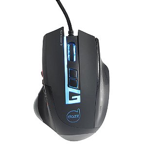 Mouse Gamer RGB 5000 dpi 12 botões Moba Pro