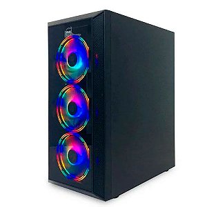 Gabinete Gamer Netuno ATX Micro ATX