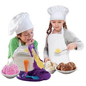 Brinquedo Infantil Sorveteria Maquina Sorvete Kids Chef +8a