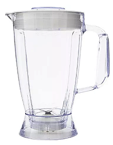 Copo completo de liquidificador | Processador All in One (grupo 1) - tampa branca