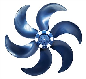 Hélice 6 pás Azul | Ventilador 50 Ventisol
