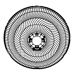 Grade traseira | Ventilador Cadence 40cm modelos VTR407 / 409 / 461 / 803 / 861 / 863 / 865 / 866