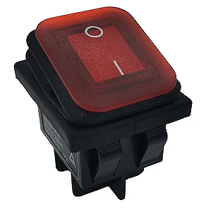 Interruptor VERMELHO | Extratora WAP AQUA CLEANER - FW008544