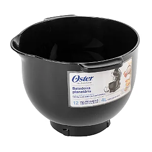 Tigela plastica preta | OBAT610 Batedeira Oster