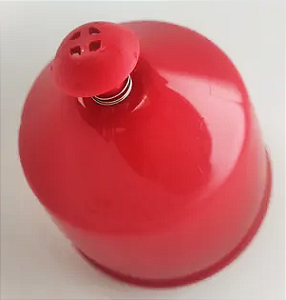 Porta filtro vermelho | Cafeteira Philco PH16 053901023 / 053902023