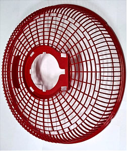 Grade traseira vermelha | Ventilador Britâniua PROTECT 30 SIX VM - 033011104