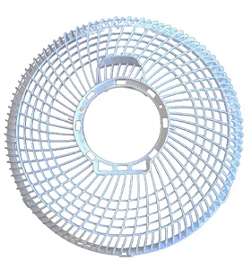 Grade traseira branca | Ventilador Britânia ST Coluna 30 / Protect 30 / Mega turbo 30 SIX - 033011031 / 033011042 / 033011051 / 033011057 / 033011102