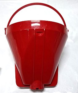 Porta filtro vermelho BCF38V | Cafeteira Britânia 063901099 / 063902099