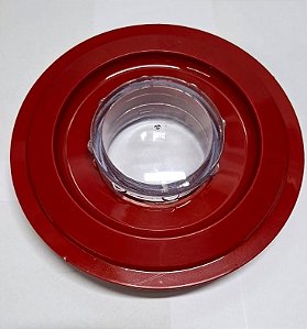 Tampa vermelha do copo - Liquidificador Britania BLQ1015V / BLQ DIAMENTE 1000V - Philco PH TOUCH VM / PLQ1010V