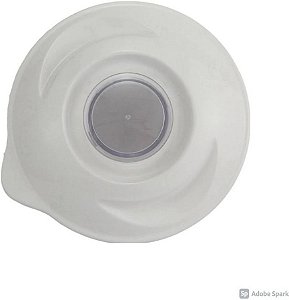 Tampa branca - Liquidificador Britânia Diamante 800 - 033101206 / 033102206