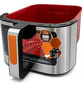 Bandeja PAF90C - Airfryer Philco 053801087 / 053802087 - NÃO acompanha grade interna