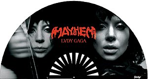 Leque Bambu Mayhem Lady Gaga