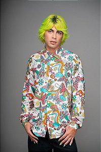 Camisa Sassy Psico Colorful