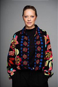 Camisa Sassy Gardens Night