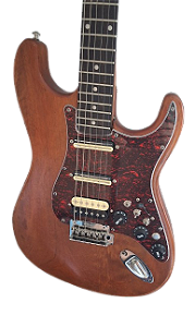 Guitarra de Luthier Moderna Handmade com Chaves de Timbre