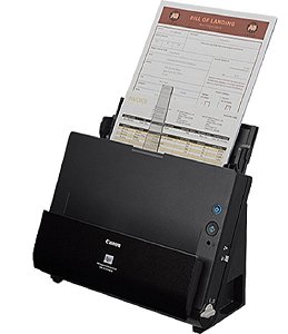 Scanner Canon DRC225II - USB - Velocidade 25ppm / 50ipm