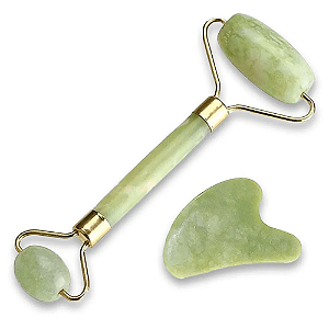 Jade Roller Massageador Facial