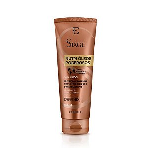 Shampoo Nutri Óleos Poderosos 250ml - Siàge