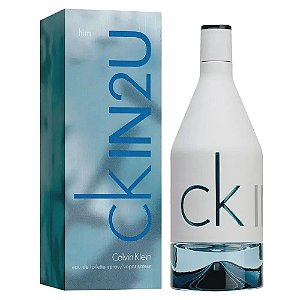 Descubra a sensualidade e modernidade com o CK in2U HER 100ml - Calvin  Klein - Aproveite já! - Condessa Cosméticos e Perfumaria