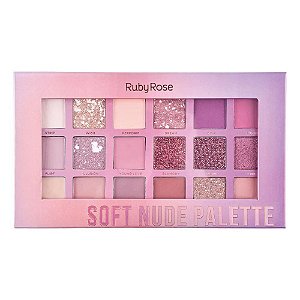 Paleta de Sombra Soft Nude - Ruby Rose