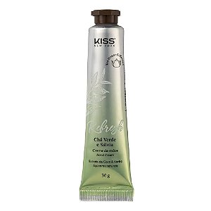 Creme de Mãos Chá Verde e Sálvia 30g - Kiss NY