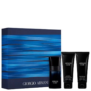 Kit Armani Code EDT + Gel de Banho + Pós-Barba Masculino - Giorgio Armani