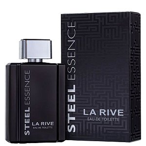 Perfume Steel Essence Eau de Toilette Masculino 100ml - La Rive