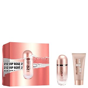 Kit 212 VIP Rosé Eau de Parfum + Hidratante - Carolina Herrera