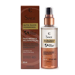 Óleo Capilar Nutri Oleos Poderosos 90ml - Siage