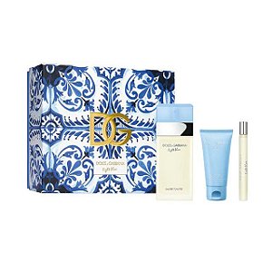 Kit Perfume Light Blue 100ml + Caneta 10ml + Hidratante 50ml -  Dolce & Gabanna
