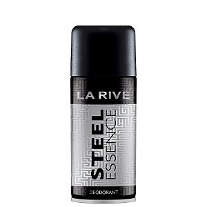 Desodorante Spray Steel Essence Masculino 150ml - La Rive