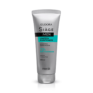 Shampoo Men Limpeza Purificante 250ml - Siage
